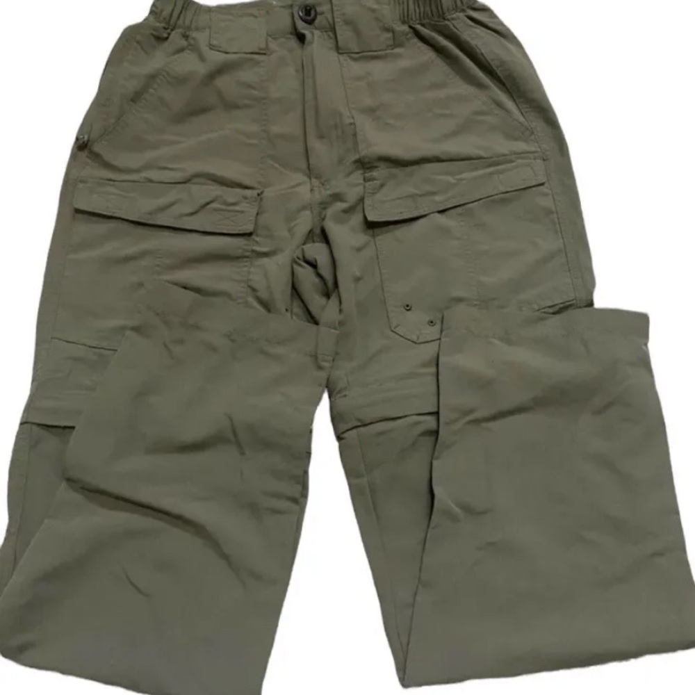 Womens World Wide Sportsman work pants  green cargo pants Size Small/inseam “30